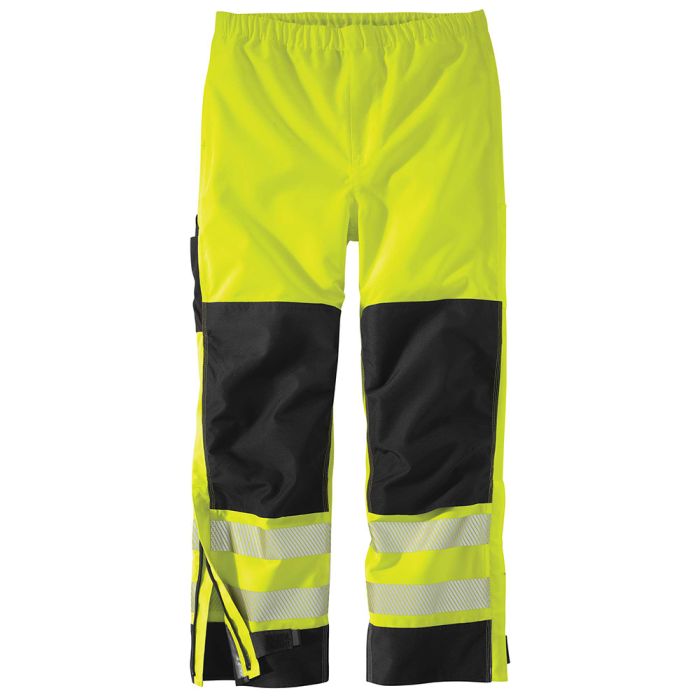 Dunlop Hi Vis Water Repellent Pants Mens Gents Workwear Trousers Bottoms  Outside | eBay